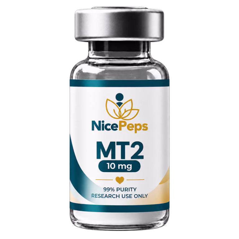 MT2 research peptide vial